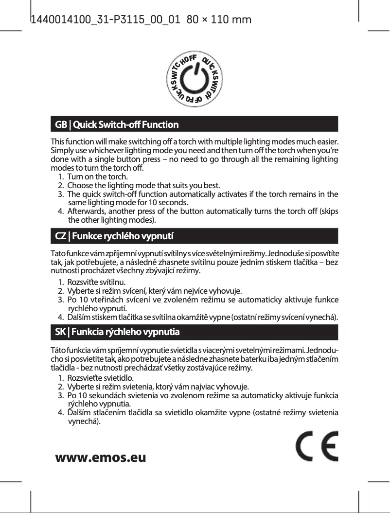 Imagen de la primera página del manual del dispositivo P3115