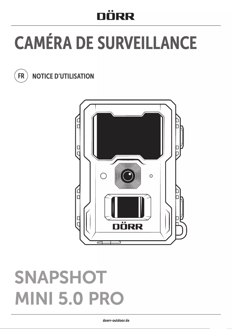Page 1 de la notice Manuel utilisateur Dörr SnapShot Mini 5.0 Pro