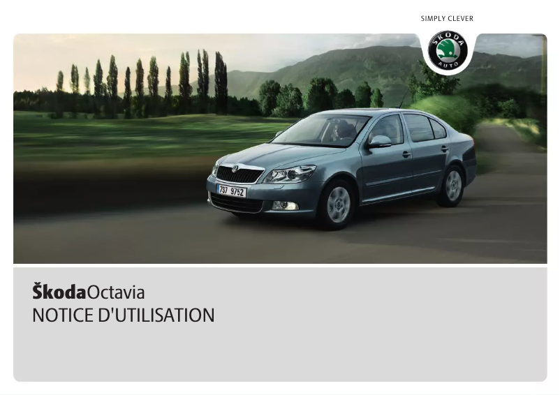 Page 1 de la notice Manuel utilisateur Skoda Octavia (2009)