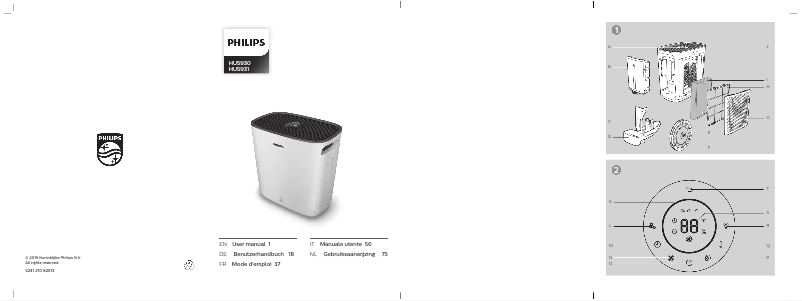 Image de la première page du manuel de l'appareil NanoCloud HU5930