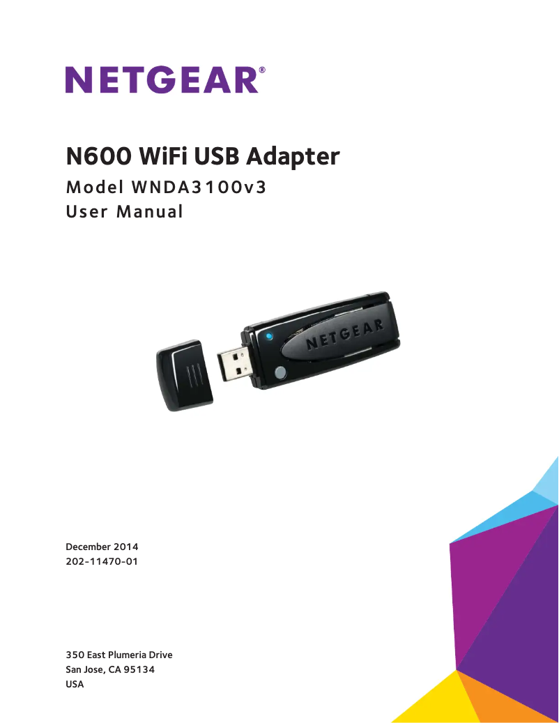 Page n°1 - Mode d'emploi Netgear WNDA3100v3