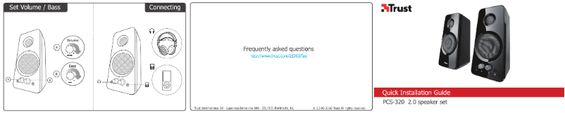 Imagen de la primera página del manual del dispositivo PCS-320