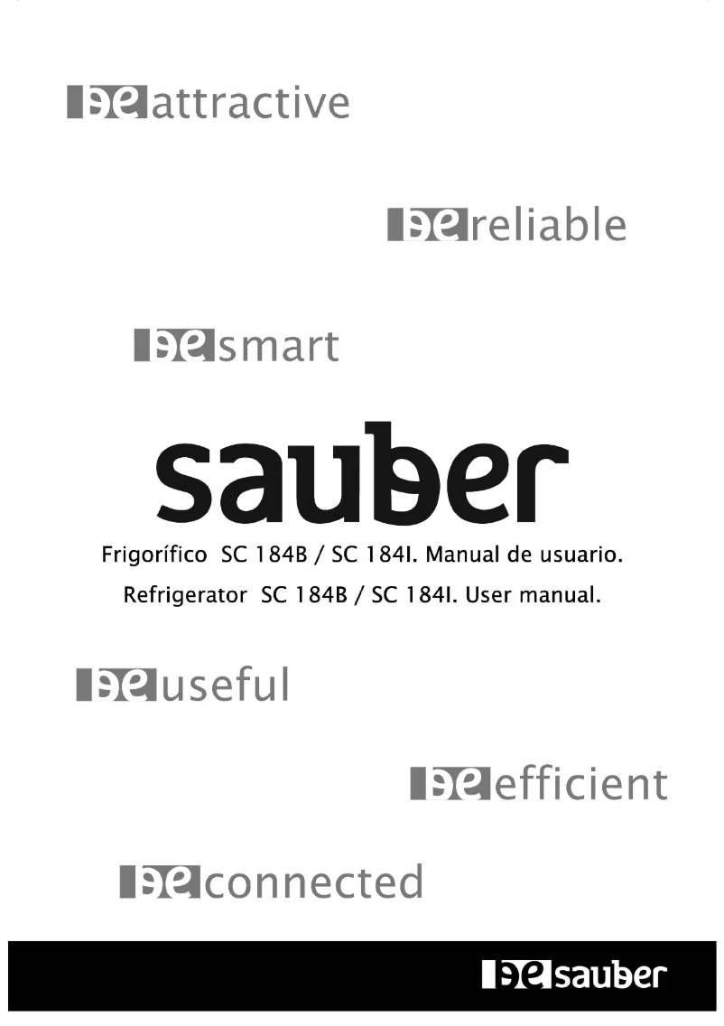 Page 1 de la notice Manuel utilisateur Sauber SC184I