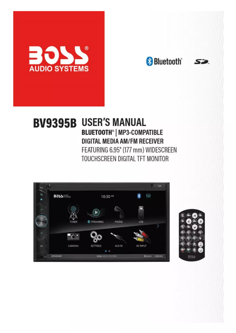 Página 1 del manual Manual de usuario Boss BV9395B