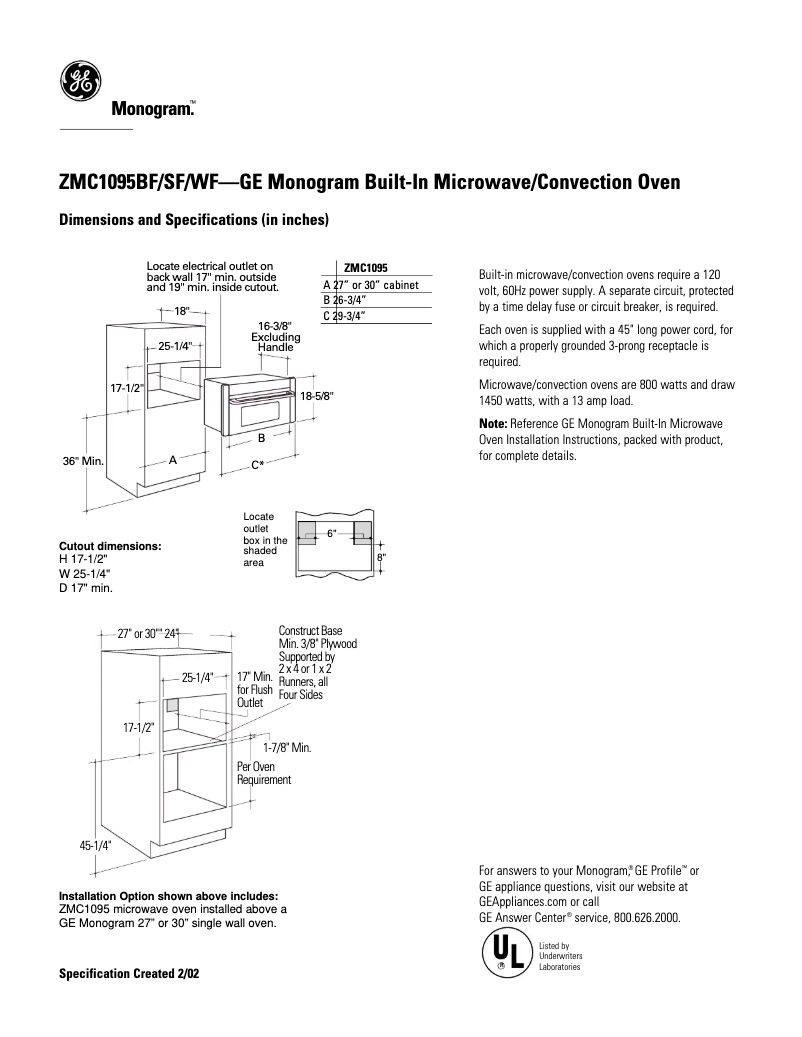 Imagen de la primera página del manual del dispositivo ZMC1095SF
