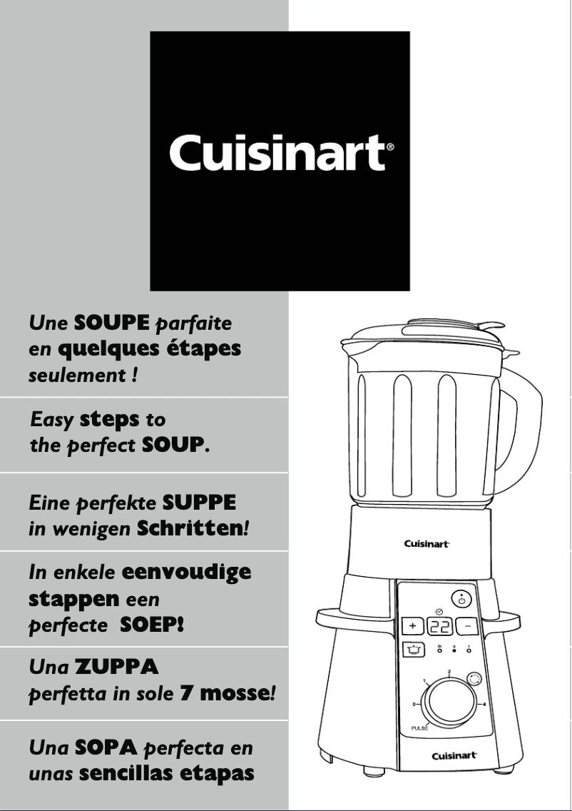 Page 1 de la notice Manuel utilisateur Cuisinart INS-549