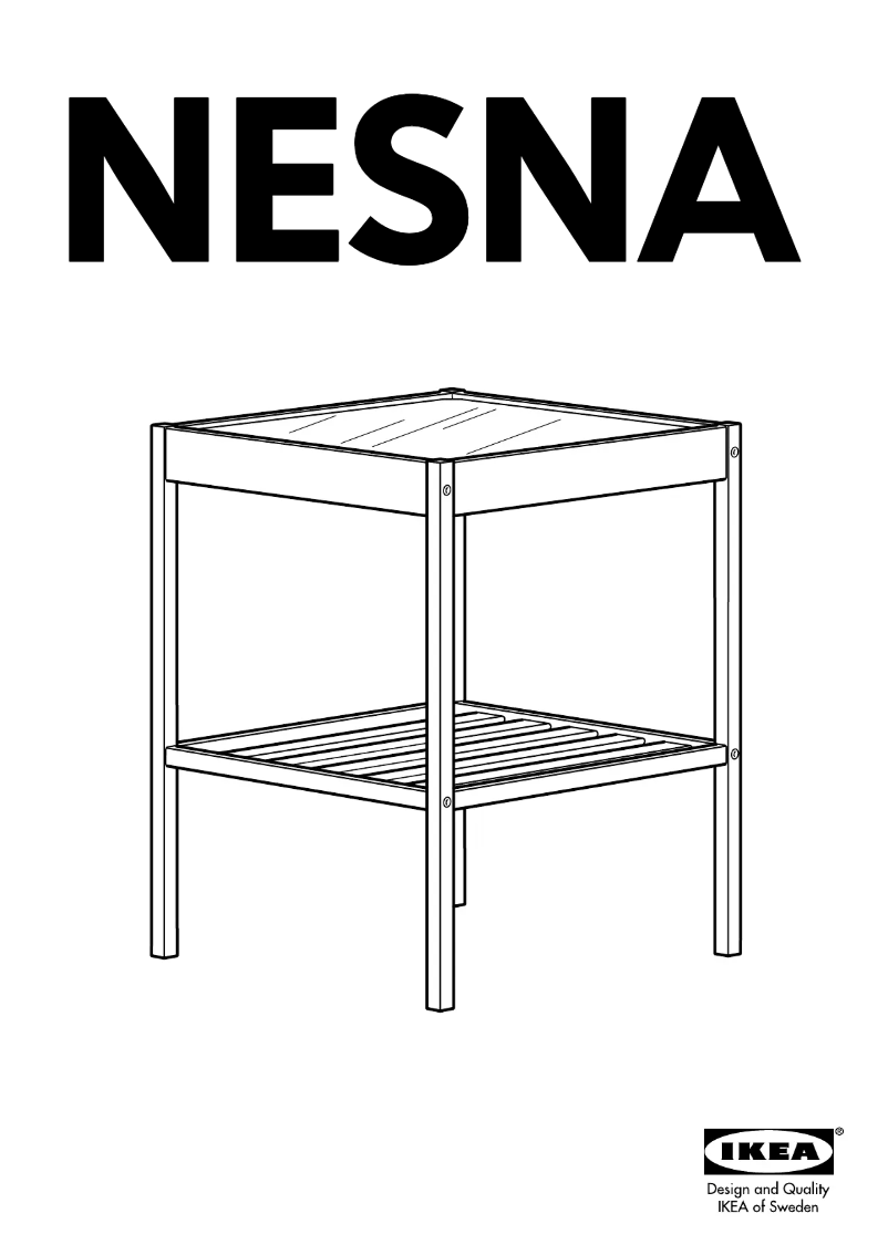 Image de la première page du manuel de l'appareil NESNA 202.471.28