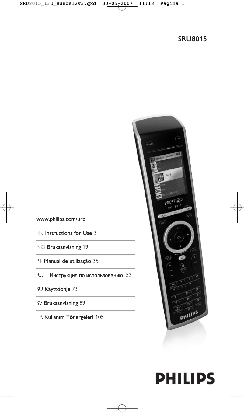 Page n°1 - Mode d'emploi Philips DLM2236