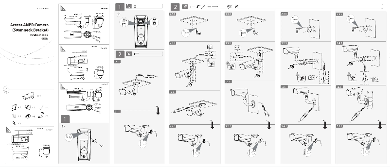 Page n°1 - Guide d'installation Dahua Technology ITC437-PW6M-IZ