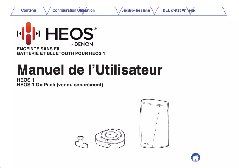 Page n°1 - Manuel utilisateur Denon HEOS 1