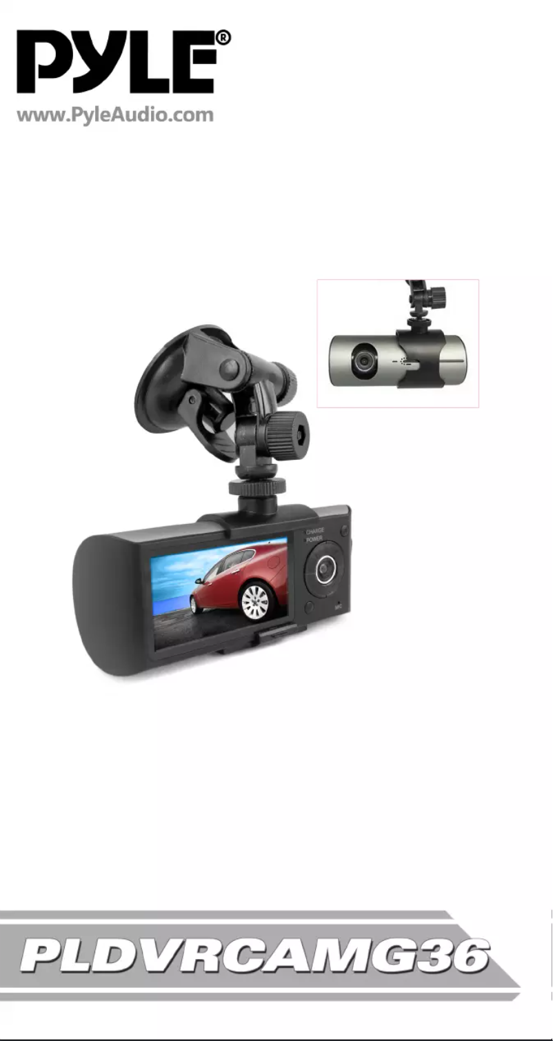Page 1 de la notice Manuel utilisateur Pyle PLDVRCAMG36