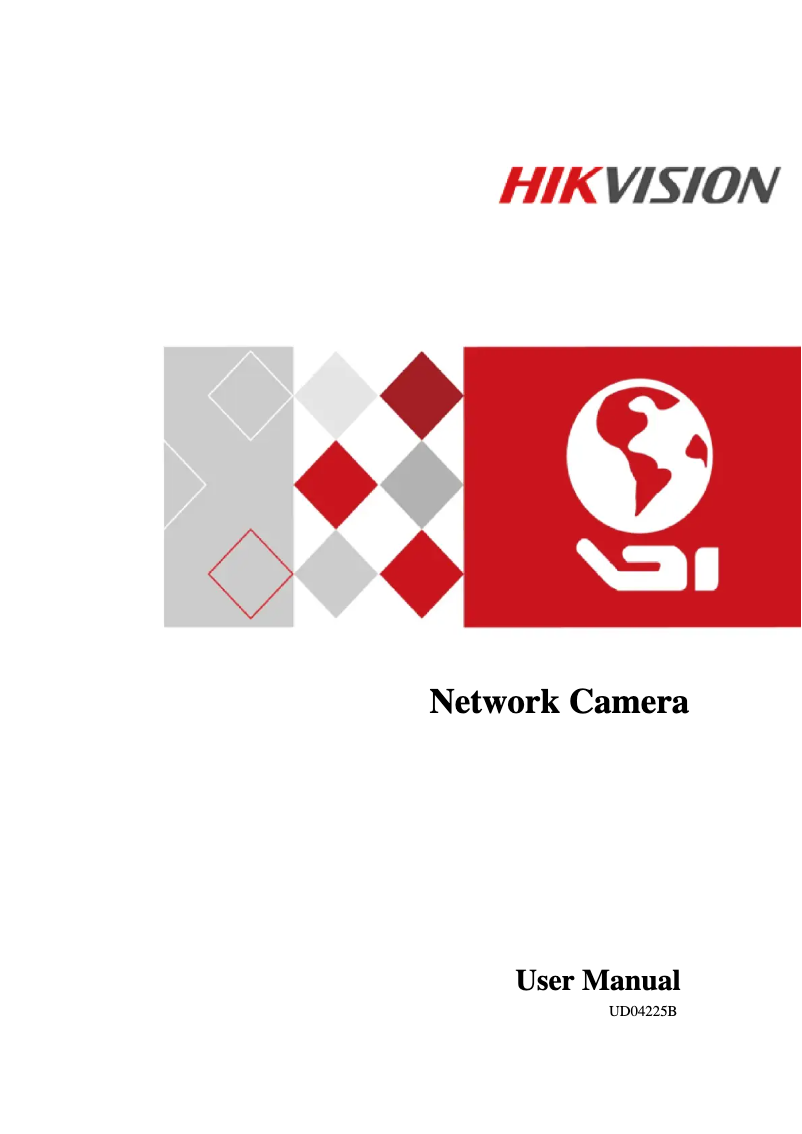 Page 1 de la notice Manuel utilisateur Hikvision DS-2CD4A26FWD-IZ/P
