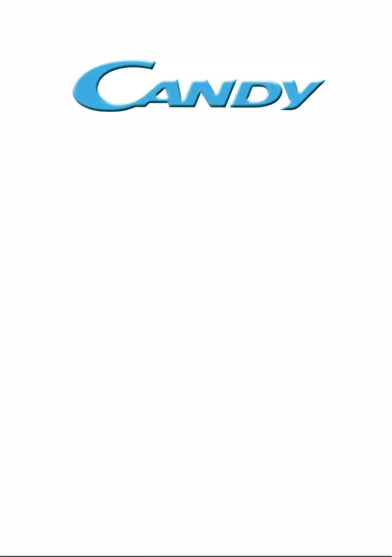 Page n°1 - Manuel utilisateur Candy CBT5518DWK
