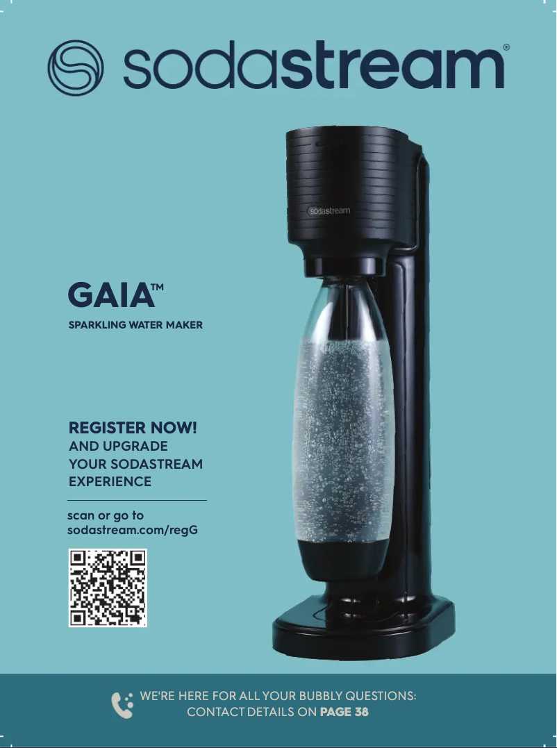 Page n°1 - Manuel utilisateur SodaStream Gaia