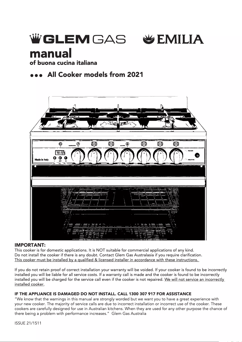 Image de la première page du manuel de l'appareil GB664GE