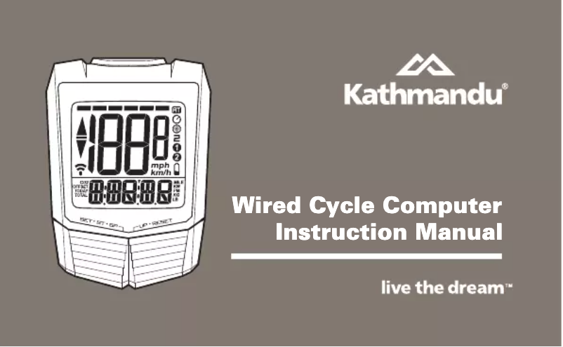 Página 1 del manual Manual de usuario Kathmandu PAC02381