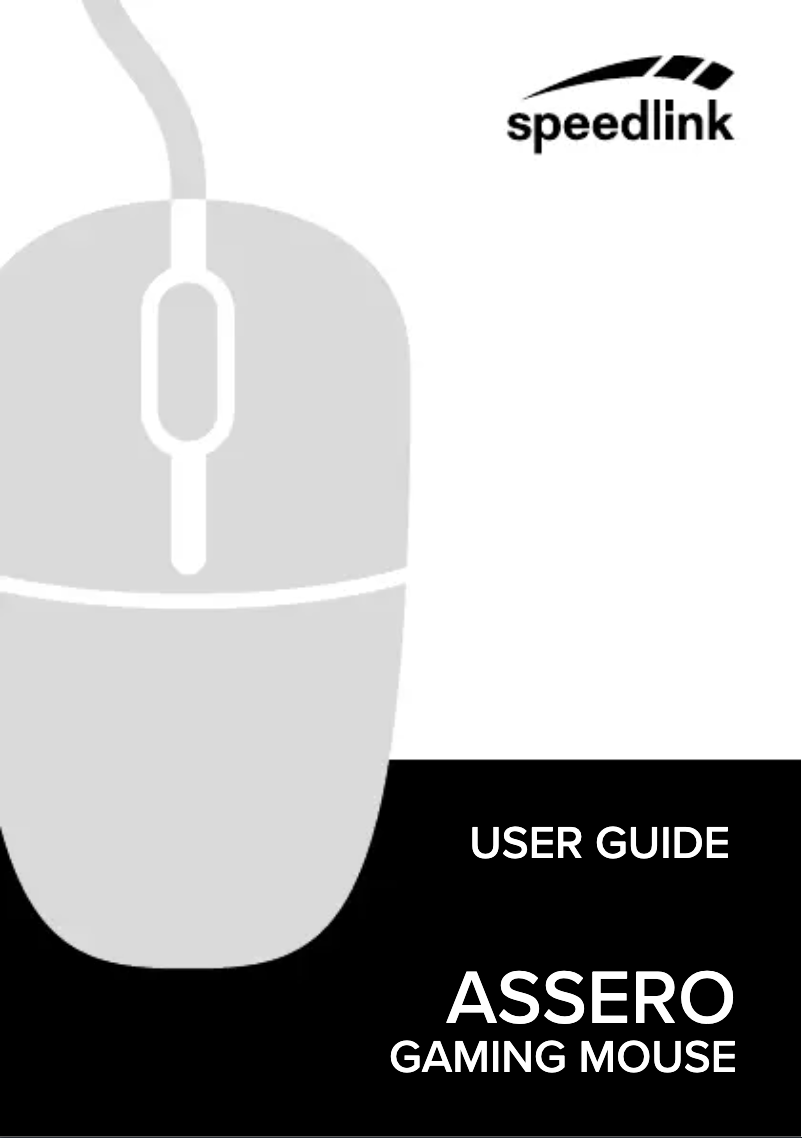 Page 1 de la notice Manuel utilisateur Speed-Link Assero SL-680007-BK