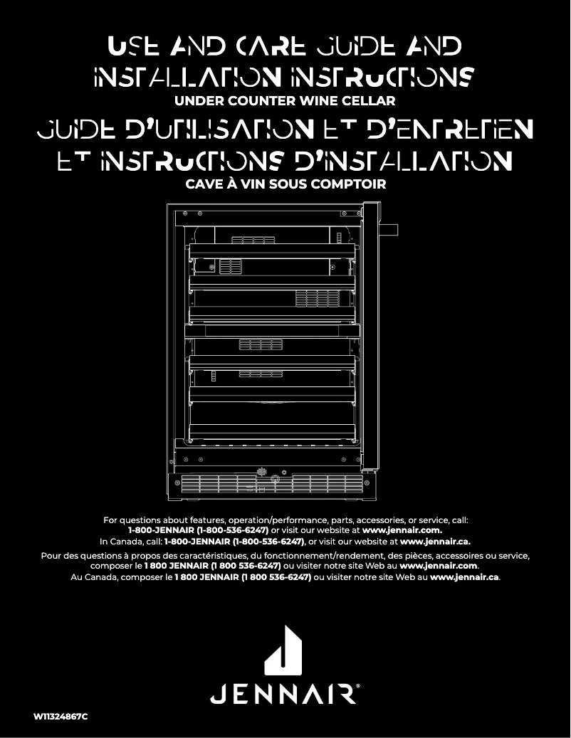 Image de la première page du manuel de l'appareil JUWFR242HX