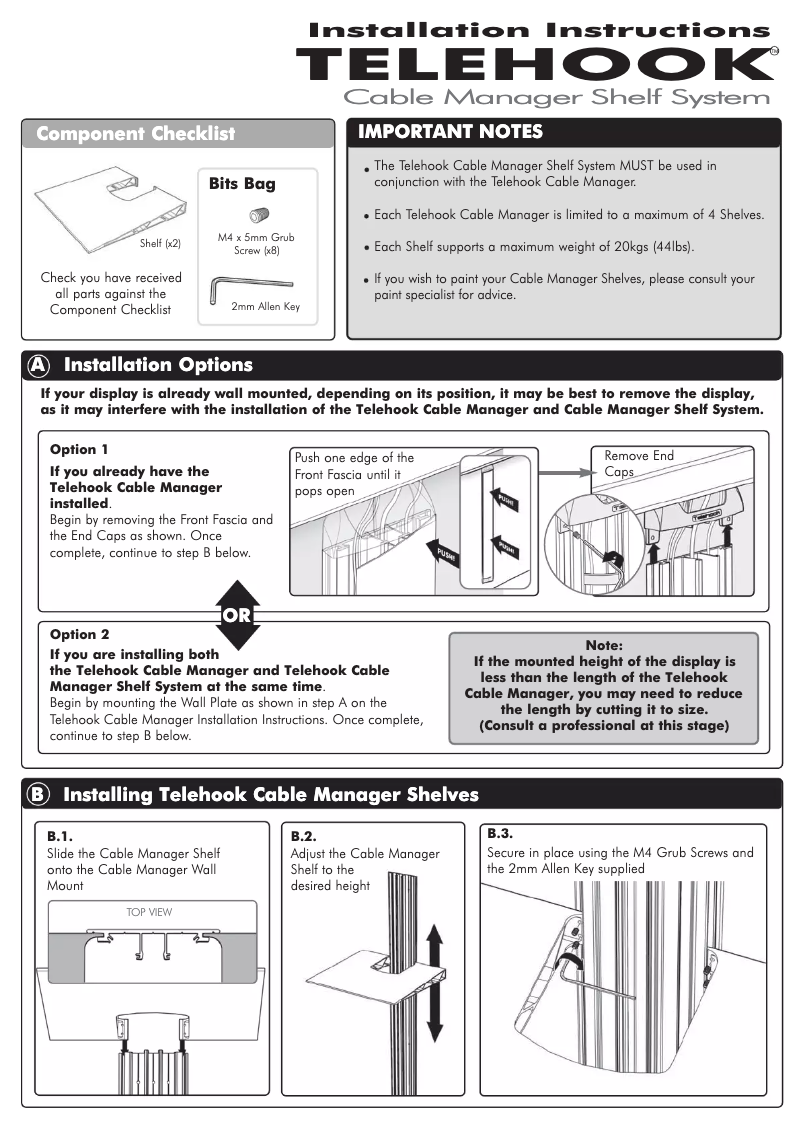 Image de la première page du manuel de l'appareil TH-CM-SH-2