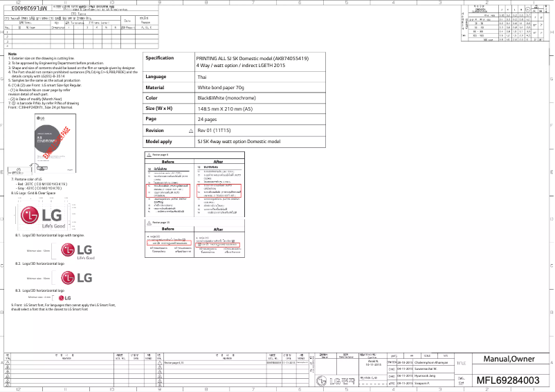 Image de la première page du manuel de l'appareil ID13JN