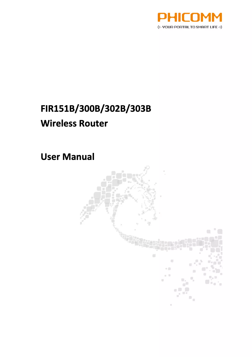 Image de la première page du manuel de l'appareil FIR-300B