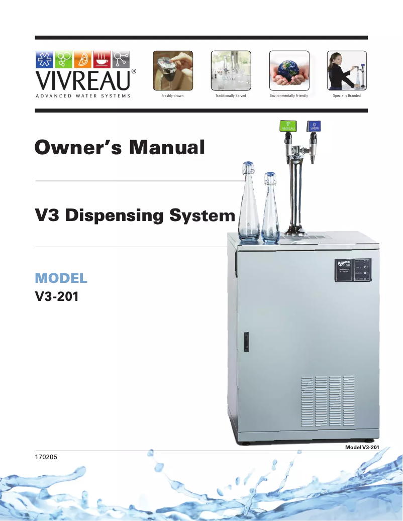 Page n°1 - Manuel utilisateur Vivreau V3-201
