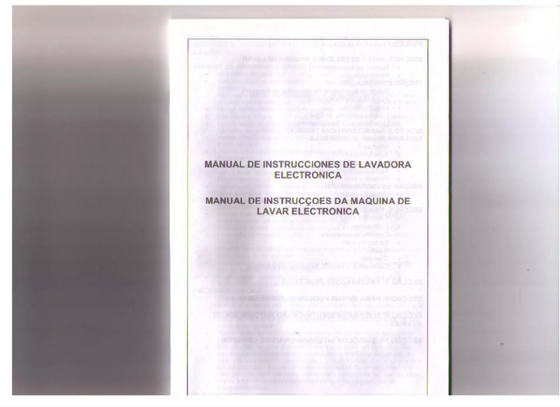 Page 1 de la notice Manuel utilisateur Becken WMM610WH