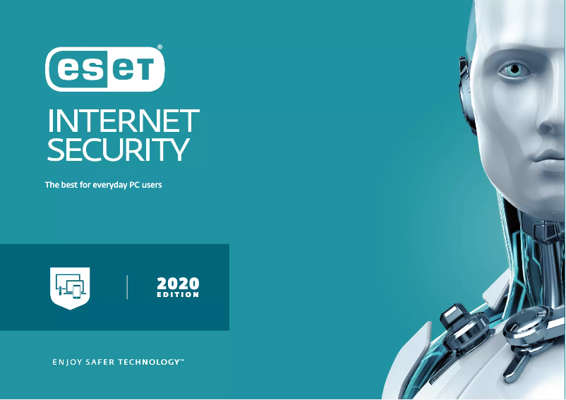Página 1 del manual Ficha técnica ESET Internet Security 2020