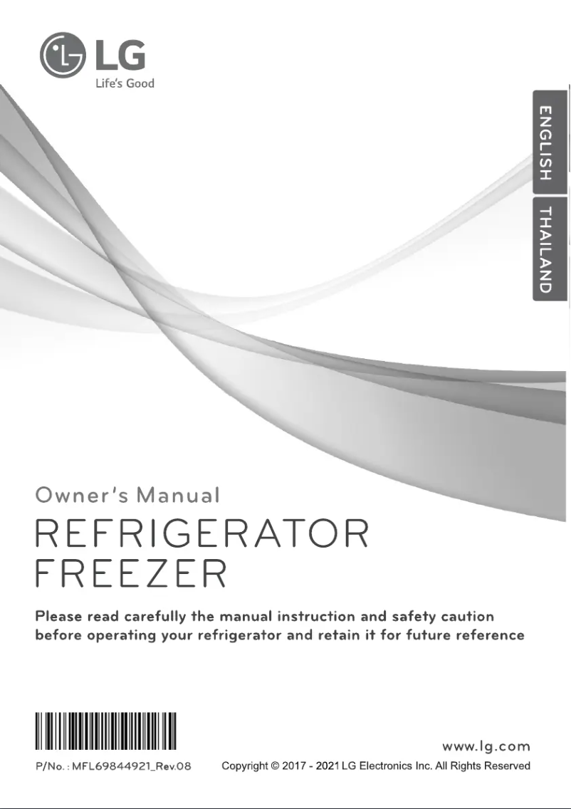 Image de la première page du manuel de l'appareil GN-C422SGCL