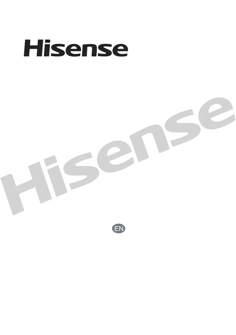 Page 1 de la notice Manuel utilisateur Hisense RS44G1