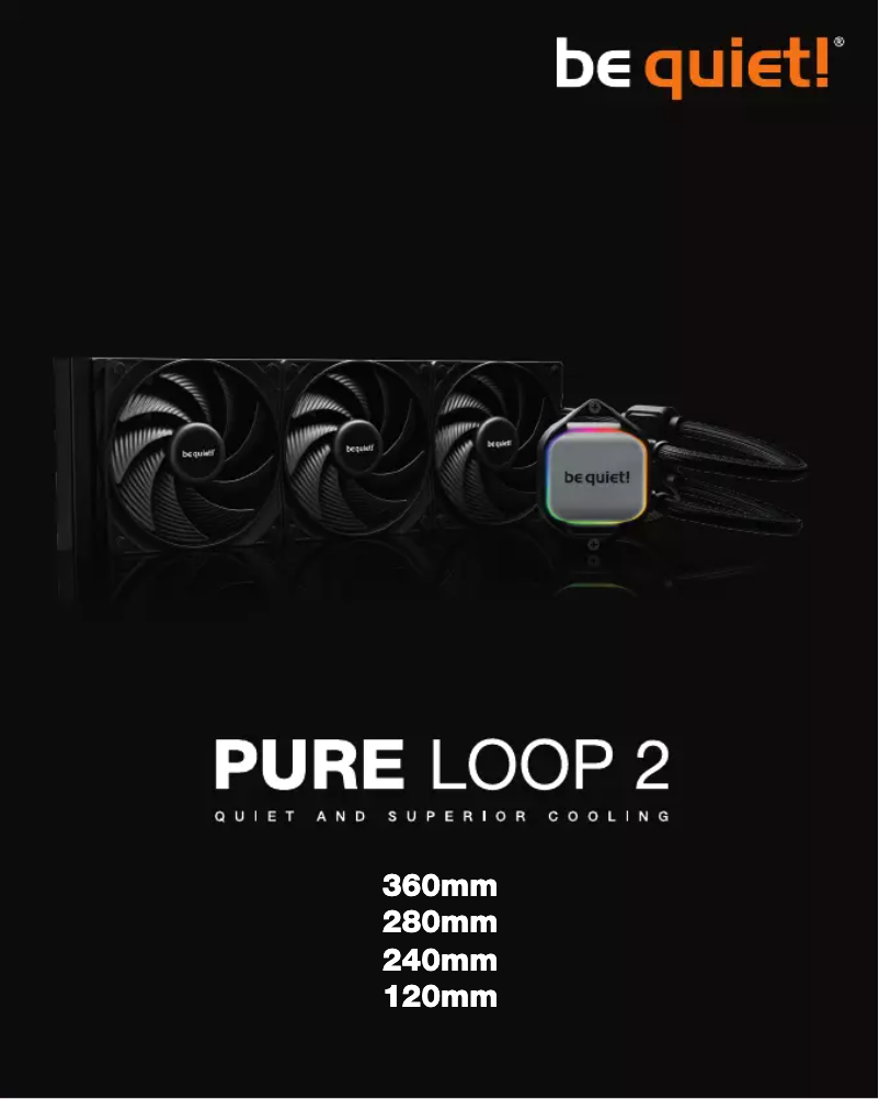 First page image of the manual for Pure Loop 2