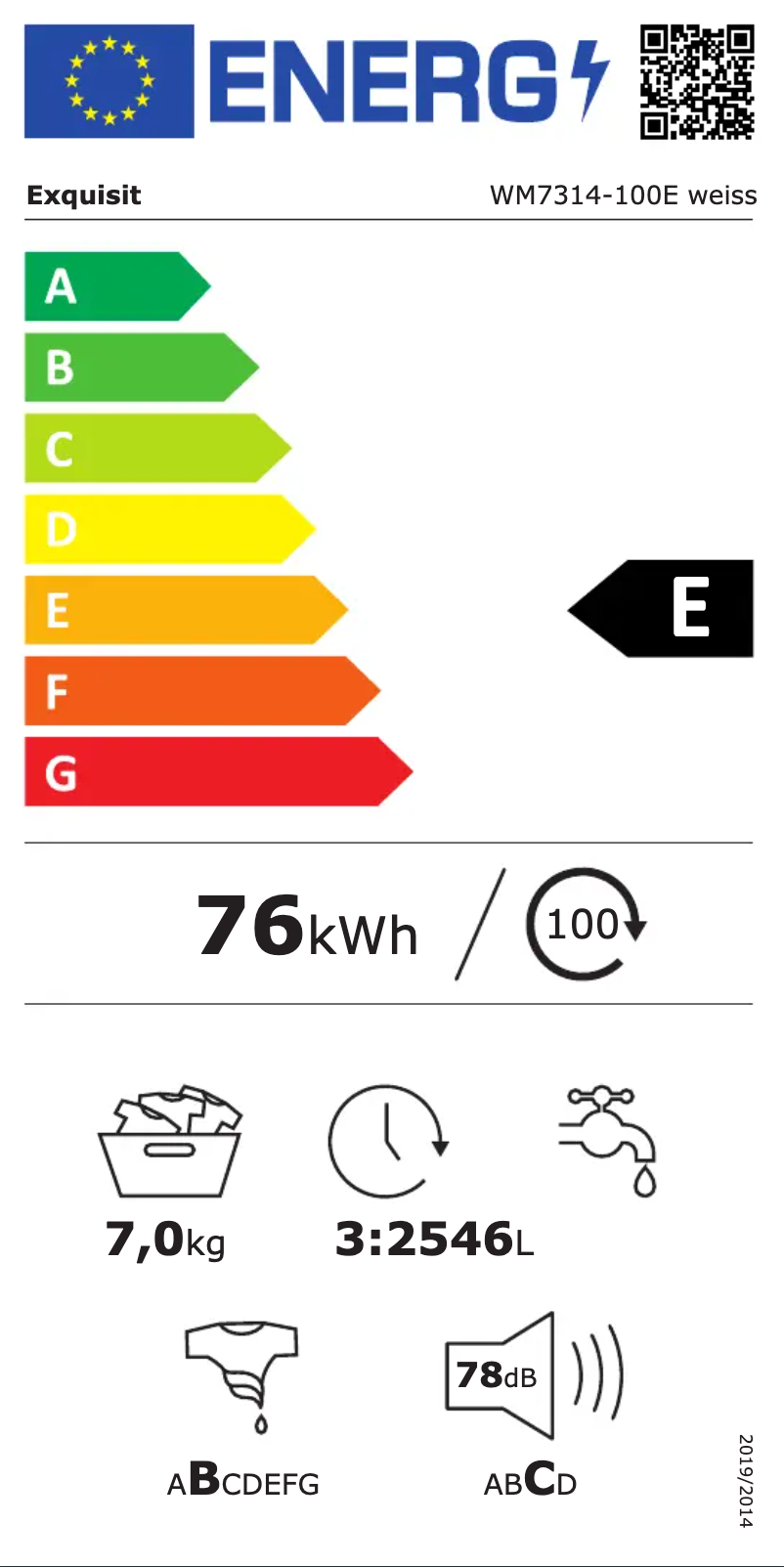 Imagen de la primera página del manual del dispositivo WM7314-100E