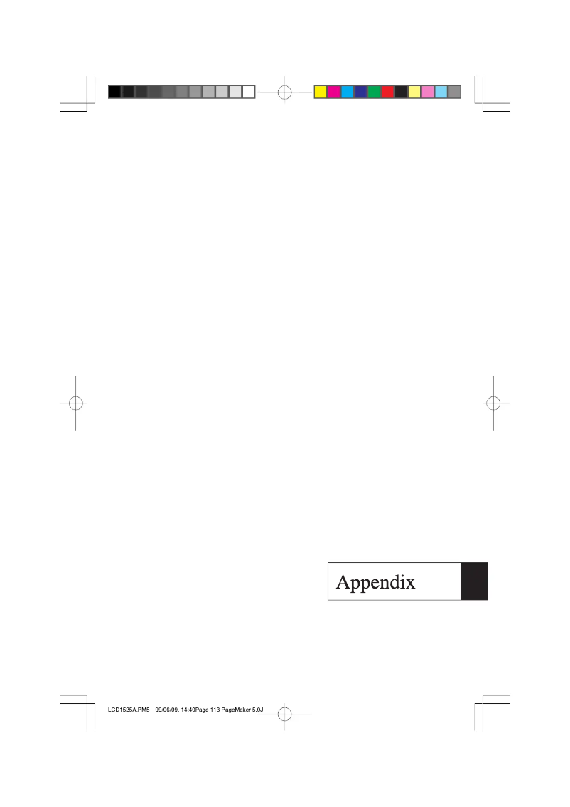 Page 1 de la notice Manuel utilisateur NEC MultiSync LCD1525V