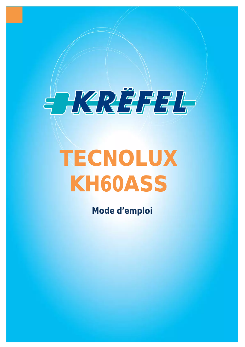 Page n°1 - Manuel utilisateur Tecnolux KH60ASS