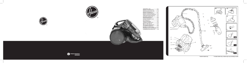 Page n°1 - Manuel utilisateur Hoover KHROSS KS35PAR 011