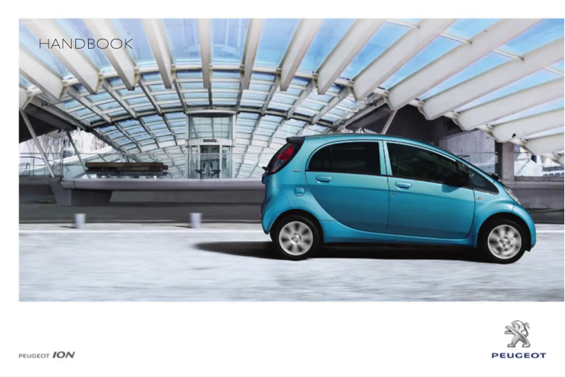 Page 1 de la notice Manuel utilisateur Peugeot ION (2016)