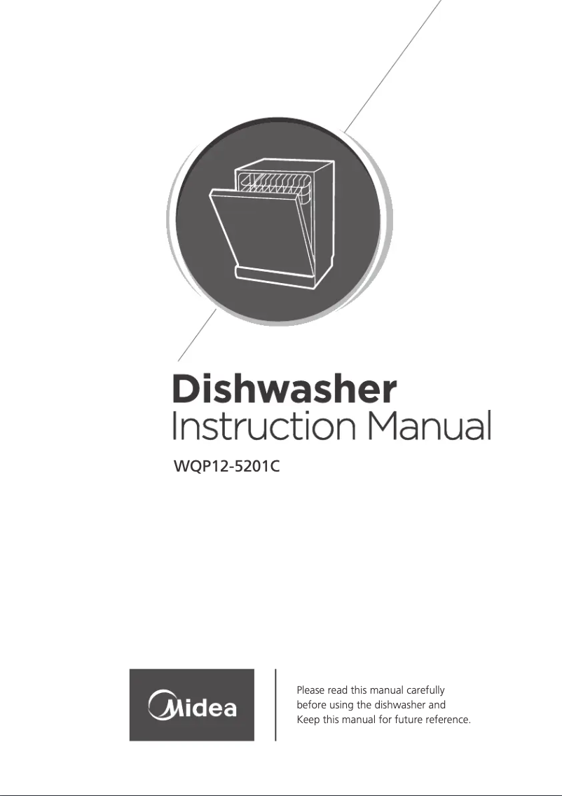 Page n°1 - Manuel utilisateur Midea WQP12-5201C