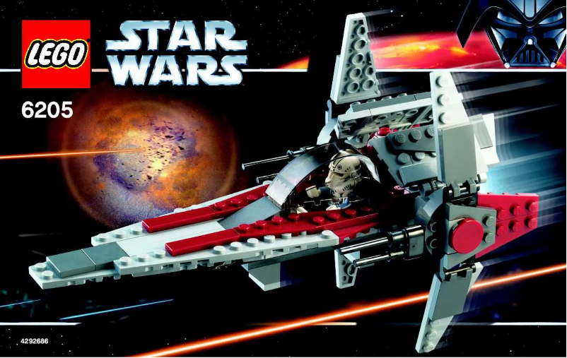 Page n°1 - Manuel utilisateur Lego Star Wars 6205