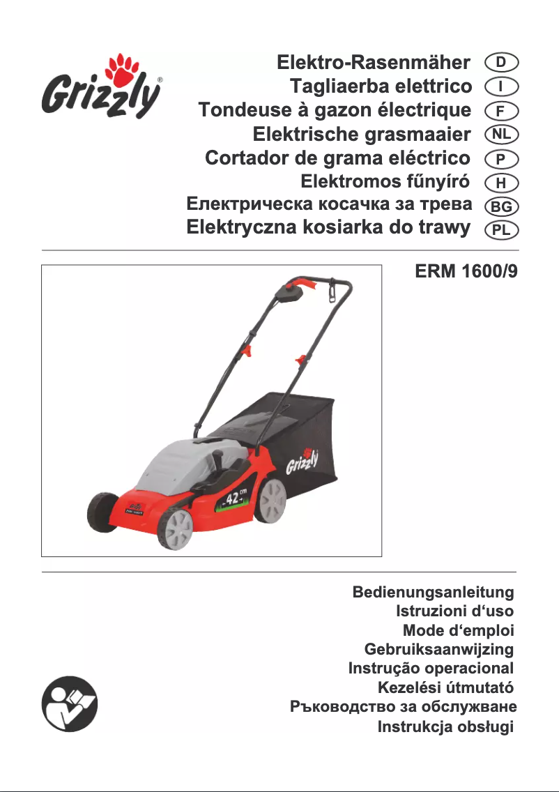 Page 1 de la notice Manuel utilisateur Grizzly ERM 1600/9
