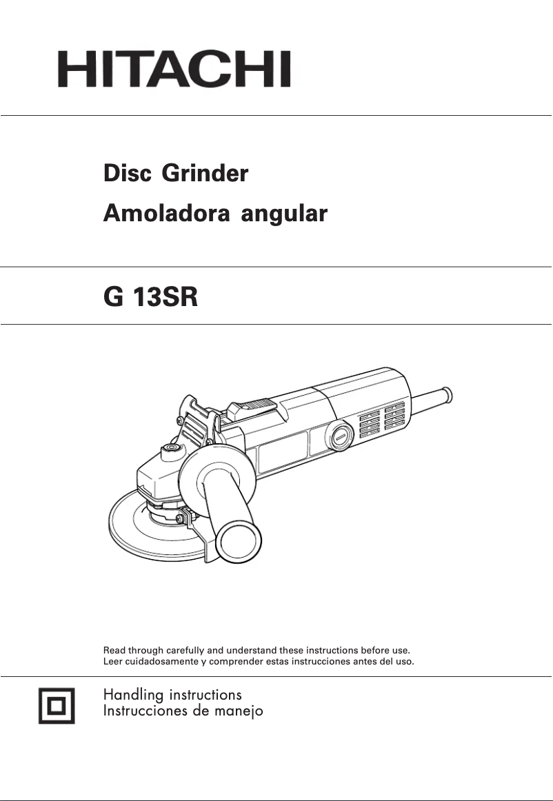 Image de la première page du manuel de l'appareil G 13SR