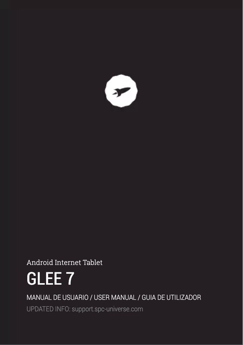 Page n°1 - Manuel utilisateur SPC GLEE 7
