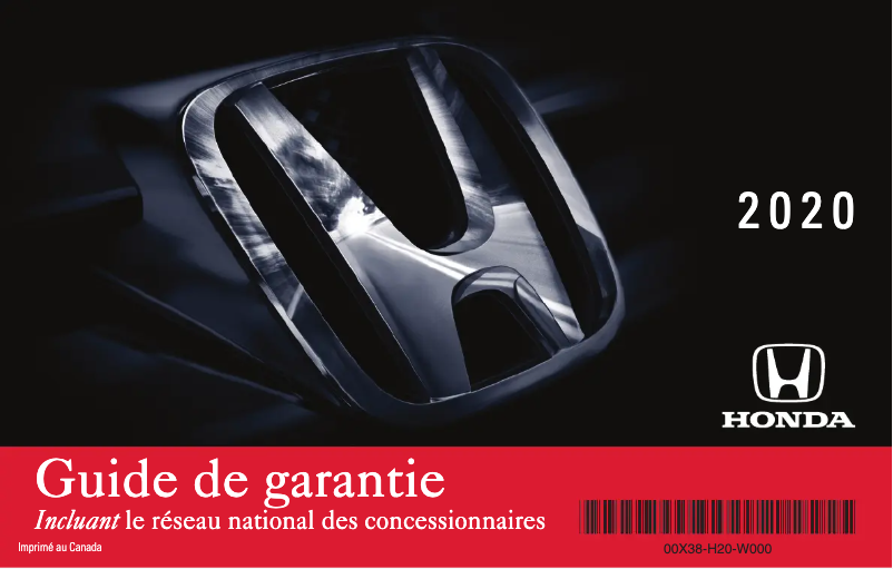 Página 1 del manual Manual de uso y mantenimiento Honda Pilot (2020)