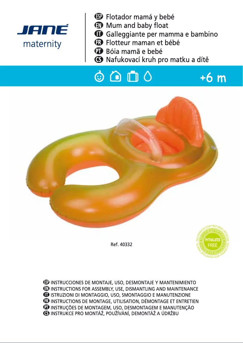 Imagen de la primera página del manual del dispositivo Keeper Floater