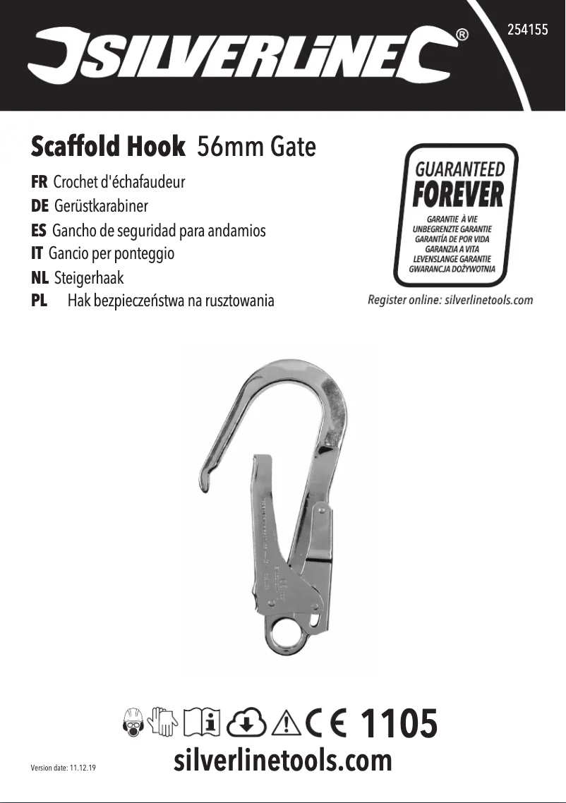 Page n°1 - Manuel utilisateur Silverline 254155