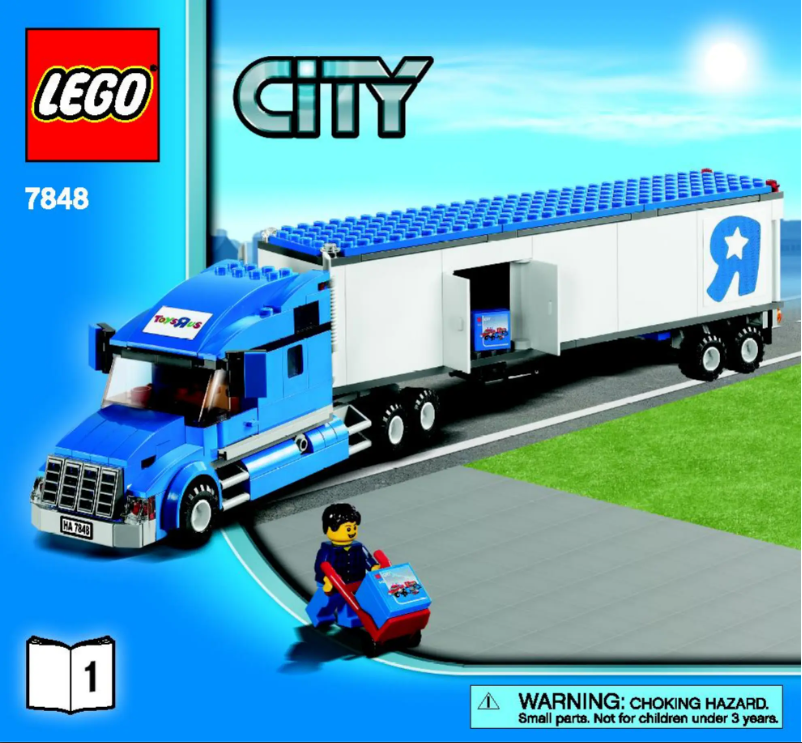 Page n°1 - Manuel utilisateur Lego City 7848