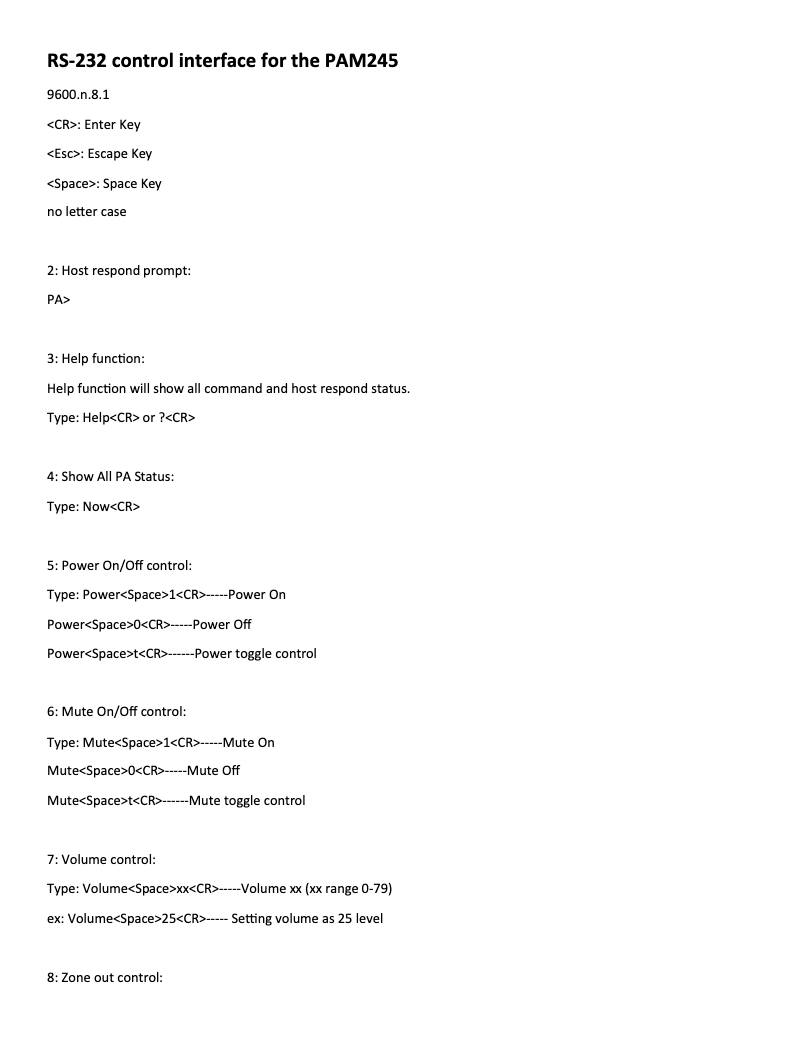 Page 1 de la notice Fiche technique OSD Audio PAM-245