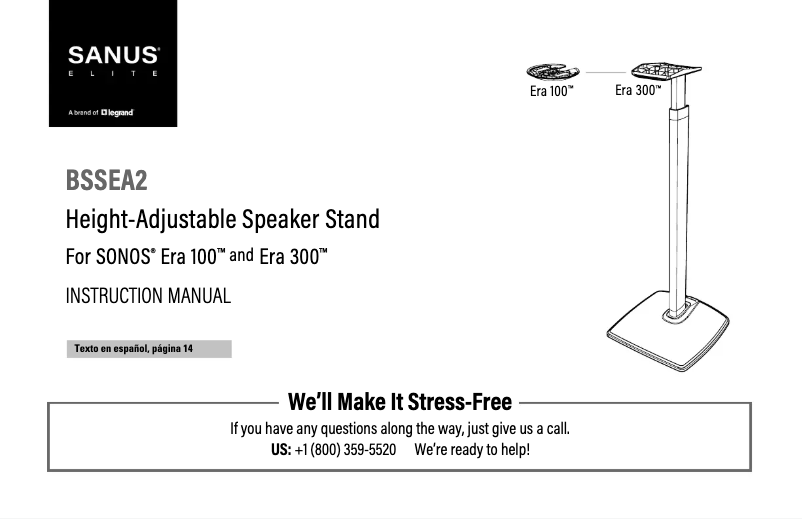 Image de la première page du manuel de l'appareil BSSEA2