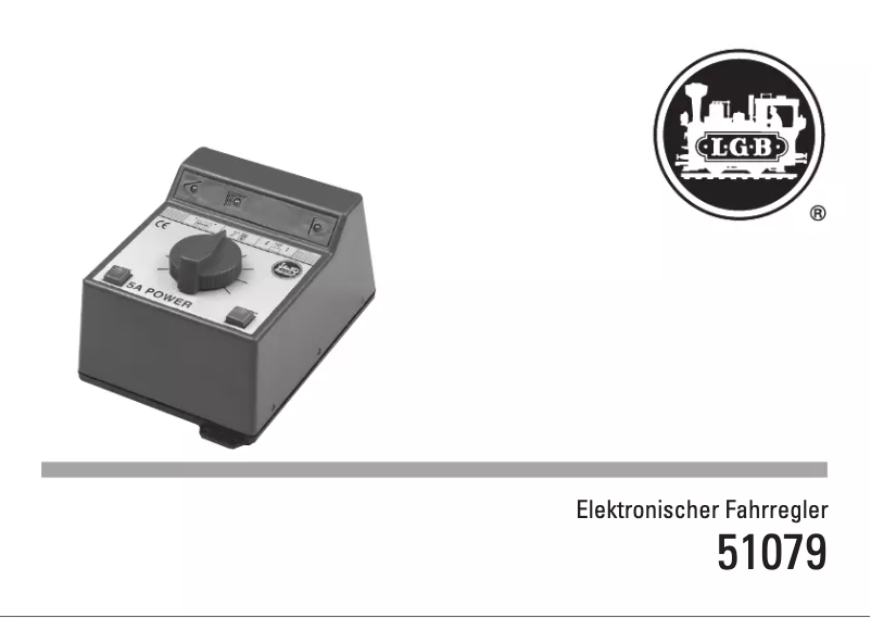 Page n°1 - Manuel utilisateur LGB 51079