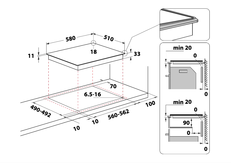 Page 1 de la notice Mode d'emploi Indesit TI 60 W
