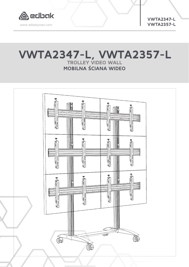 Page 1 de la notice Manuel utilisateur Edbak VWTA2357-L